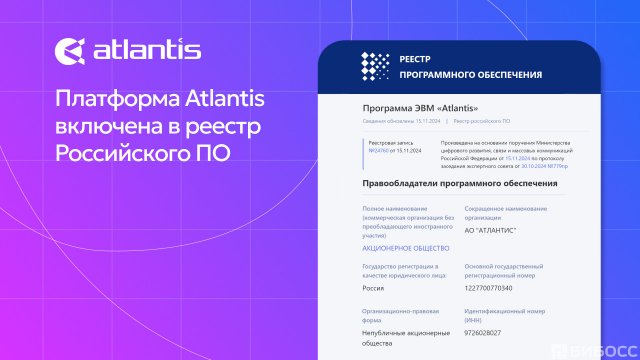 Франшиза ATLANTIS