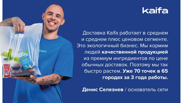 Франшиза Доставка Kaifa