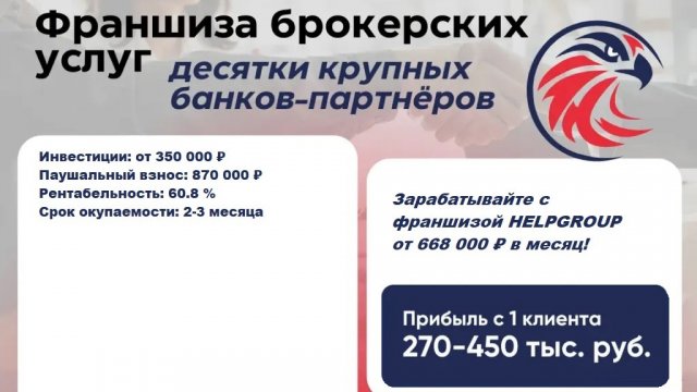 Франшиза HELPGROUP