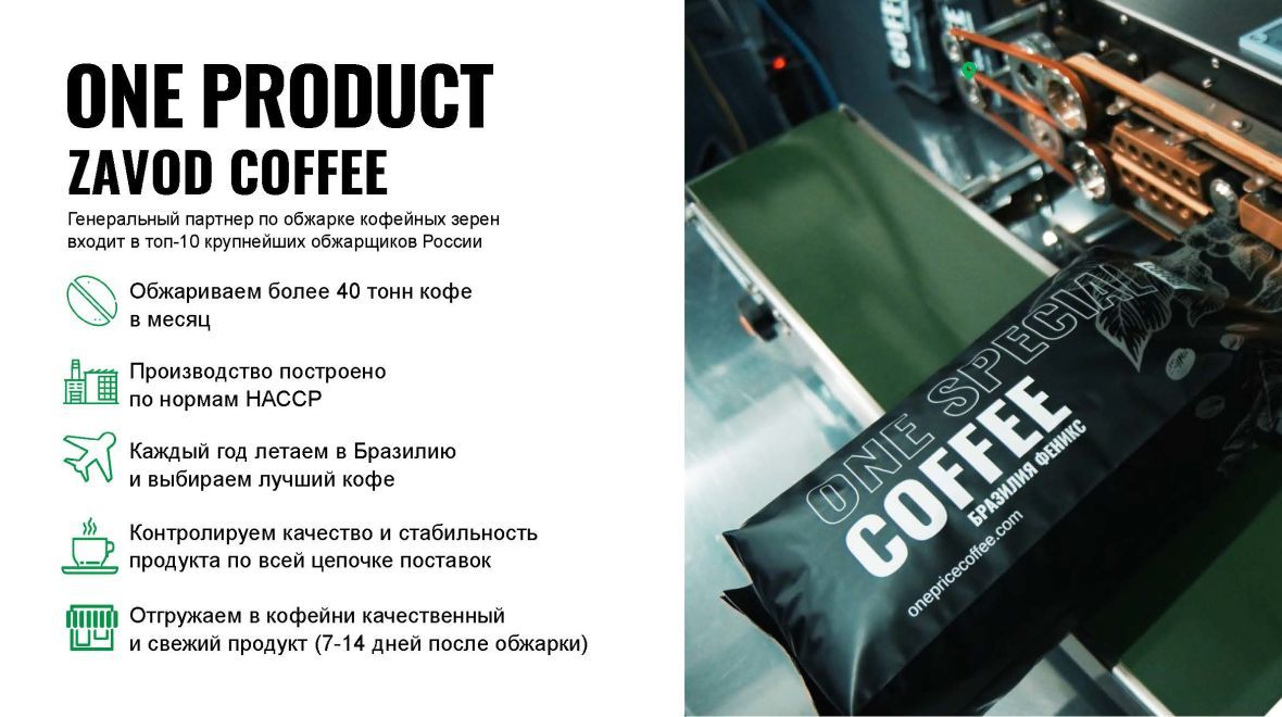 Франшиза One Price Coffee